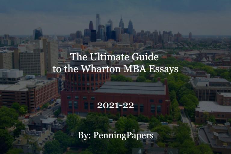 wharton supplemental essays