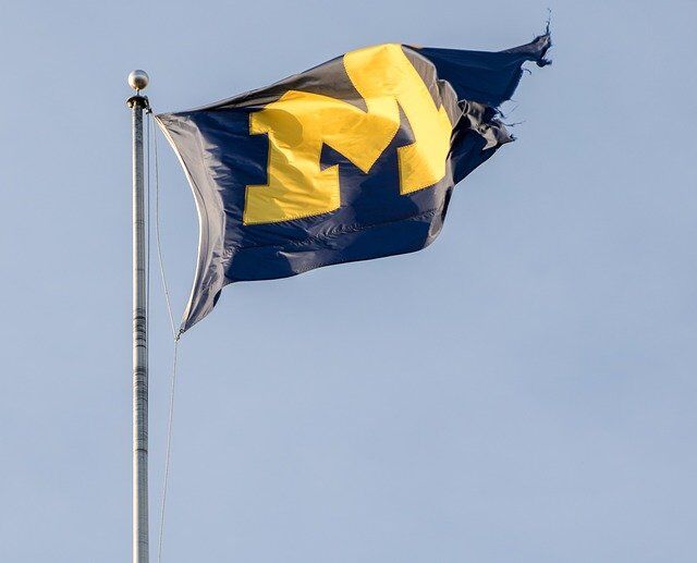 University of Michigan flag