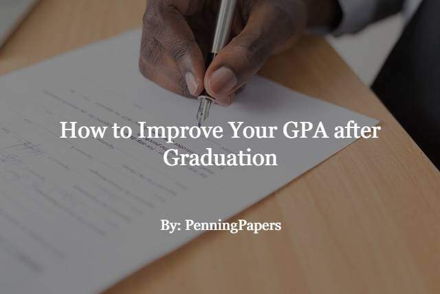 How to Improve Your GPA after Graduation
