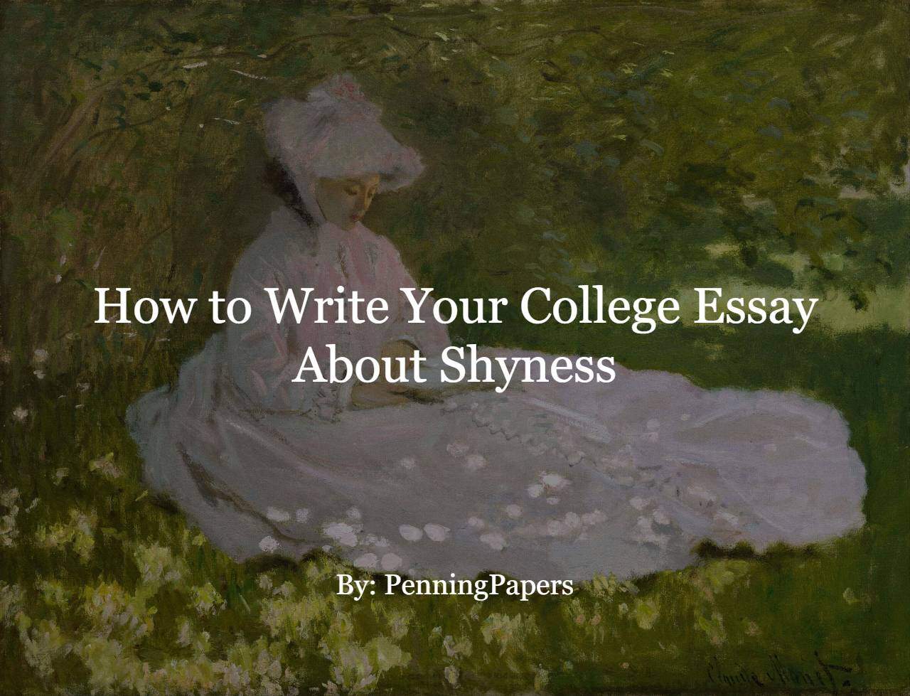 college essays about overcoming shyness